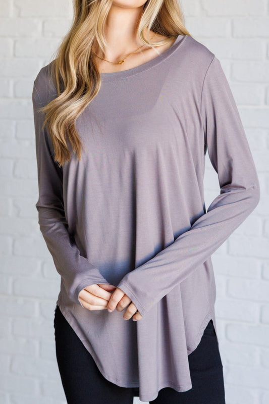 Me Time Long Sleeve Top